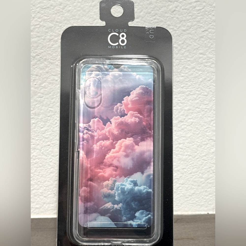 Clear cellphone C8 cluod Mobile  CASE